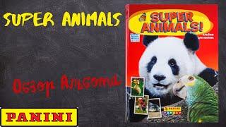 PANINI Super Animals / Обзор альбома для наклеек.