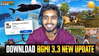 FINALLY DOWNLOAD BGMI 3.3 NEW UPDATE ON PLAYSTORE  | ZOMBIE MODE | BIG CHANGES | UPDATE IS HERE