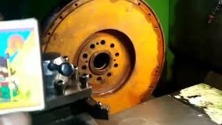 Flywheel repair DAF.   Ремонт маховика DAF