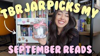 TBR jar chooses my September reads 🫙 *September TBR*