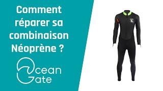 Comment réparer sa combinaison Néoprène de surf, windsurf ou kitesurf ? Collage de 2 parties.