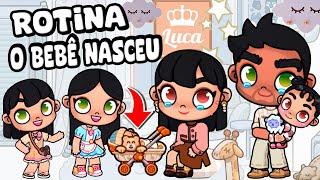 ROTINA NASCIMENTO DO BEBÊ | AVATAR WORLD ROTINAS E HISTÓRIAS