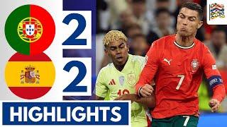  Portugal vs Spain (5-3) Penalty Shootout & HIGHLIGHTS | Nations League Final!