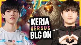 KERIA IS A BEAST WITH BARD! | T1 Keria Plays Bard Support vs BLG On Karma!  Season 2024