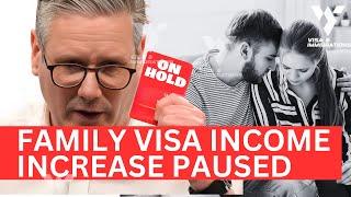 United Kingdom's Family Visa Income Threshold Increase on Hold ~ UK Immigration 2024