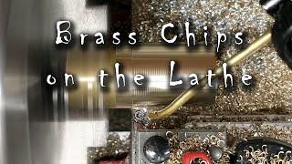 Brass Chips on the Lathe