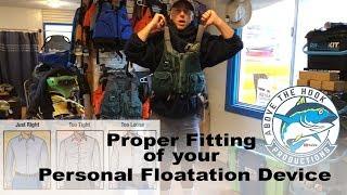 After the Kayak, Now What? : Personal Floatation Device (Proper Fitting)