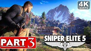 SNIPER ELITE 5 Gameplay Walkthrough Part 3 [4K 60FPS PC ULTRA] -  No Commentary (FULL GAME)