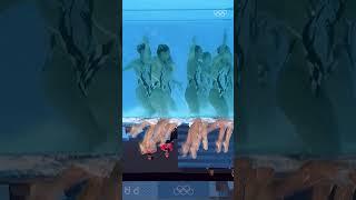 What if you watched artistic swimming upside down?  It's... ƃuᴉɯɯᴉʍs ɔᴉʇsᴉʇɹɐ 