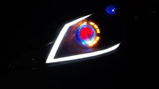 recustom headlamp Honda Jazz RS aftermarket