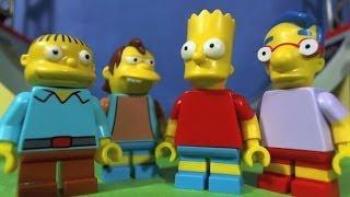 LEGO SIMPSONS Bart and the gang go to the Skate park.