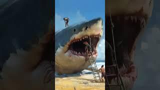 Shark's Vacation GONE WRONG!  #shorts #animation #shortsviral  #funny #furry #3d #shark