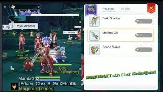 RAGNAROK MOBILE - GET Skin Glast Heilm  Quest(Reward Scrool skin)