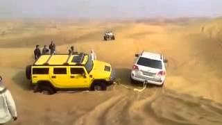 Arabian Offroad Арабский оффроад по песку на лэнд крузер 200