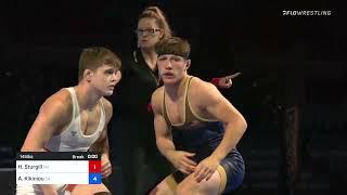 145 Lbs Final - Hunter Sturgill, Tennessee Vs Aliaksandr Kikiniou, California 68fb