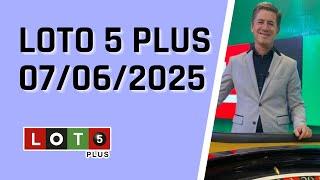 Loto 5 plus en vivo 07/06/2025 / Resultados del sorteo Loto 5 plus del Sábado 7 de Junio del 2025