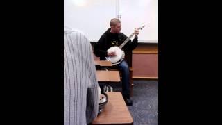 Talent Friday, Spencer's banjo