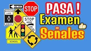 PASA TU EXAMEN ESCRITO DE SENALES DE TRANSITO/licencia de conducir/ señales de transito