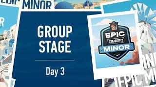 EN | WINLINE EPIC STANDOFF 2 MINOR | Group Stage - Day 3