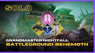 Volatile Stasis Prismatic Hunter - Solo GM "Battleground: Behemoth" - Episode: Revenant - Destiny 2