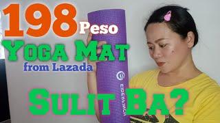 Affordable Yoga Mat from Lazada / Review