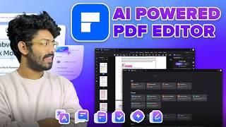 Only AI Powered PDF Editor You’ll Need | Edit, Chat With PDF, Summarize, AI Detector & Translator