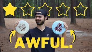We Tried 1 Star Reviewed Disc Golf Discs!