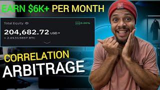 Correlation Arbitrage Strategy (Forex & Crypto) ||  Make $6K Per Month With This Strategy  | Recap