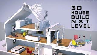 BEST-3D Motion Graphics of (House Build) 2022 | Must Watch | Cinema 4D Motion Graphics