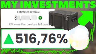 My Investments For CS2 Investing + How Much I Make From Youtube