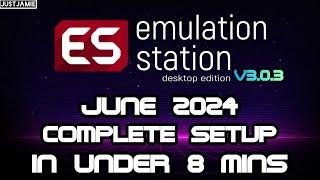 EmulationStation DE V3.0.3  Quick Setup Guide 2024 #emulationstation #emulator #frontend