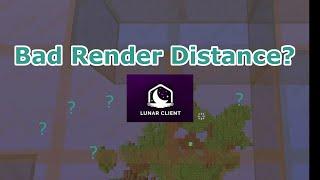 Lunar Client Render Distance FIXED!