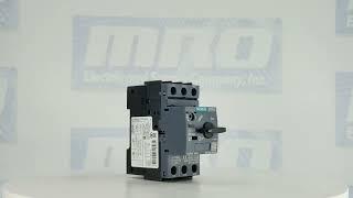 SIEMENS 3RV2021-4PA10 MRO ELECTRIC PRODUCT VIDEO