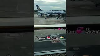 I am on Vacation  | Changi Airport | Singapore to Chennai Status | Singapore Airlines  #shorts