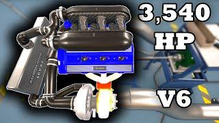 The Most Powerful V6 Engine Ever! (LCV 4.2) | Automation The Car Company Tycoon Game