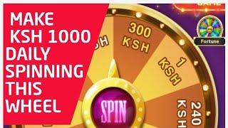 Make Up to and Above Ksh. 1000 Daily Spinning this Wheel and Sharing with your Friends