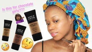 THIS SHADE IS OFF! MUFE NEW Matte Velvet Skin Foundation Review