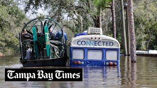 See damage across Tampa Bay after Hurricane Milton on a map