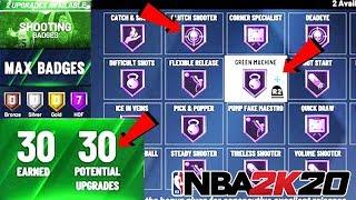 REAL NBA 2K20 BADGE GLITCH FOR EVERYONE TO GET MAX BADGES!  (AFTER NEW PATCH) 100% EASIER & FASTER