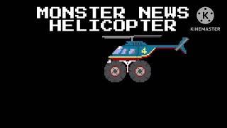 Monster News Helicopter