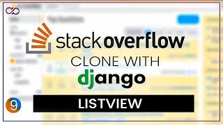 LIST VIEW in Django | Stackoverflow Clone with django | Django Tutorial | Desphixs