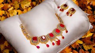 latest ligth weight gold necklace | gold necklace set with price | choker gold necklace