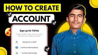 How to create tiktok account in 2024