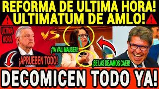 PASO AHORITITA ¡SE ACABARON LOS ABRAZOS! ¡AMLO DECRETA NUEVA REFORMA DE ULTIMA HORA!