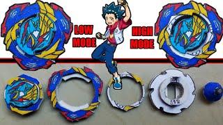 HOW TO MAKE ULTIMATE VALKYRIEBEYBLADE WITH CARDBOARD(2K SUBS SPECIAL)