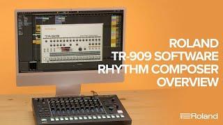 Roland TR-909 Software Rhythm Composer Overview