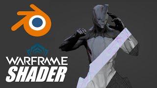 Valkyrie’s Warframe Shader Overview/Tutorial & How to Use (A Warframe Shader for BLENDER)