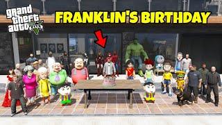 GTA 5 : SHINCHAN AND HIS FRIENDS CELEBRATING FRANKLIN'S BIRTHDAY 