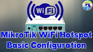 How to Setup MikroTik WiFi Hotspot Basic Configuration from Zero Config to Full Functional [Tagalog]