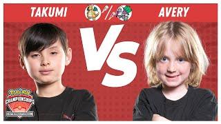 TAKUMI vs AVERY - Pokémon VG Juniors Finals | NAIC 2023